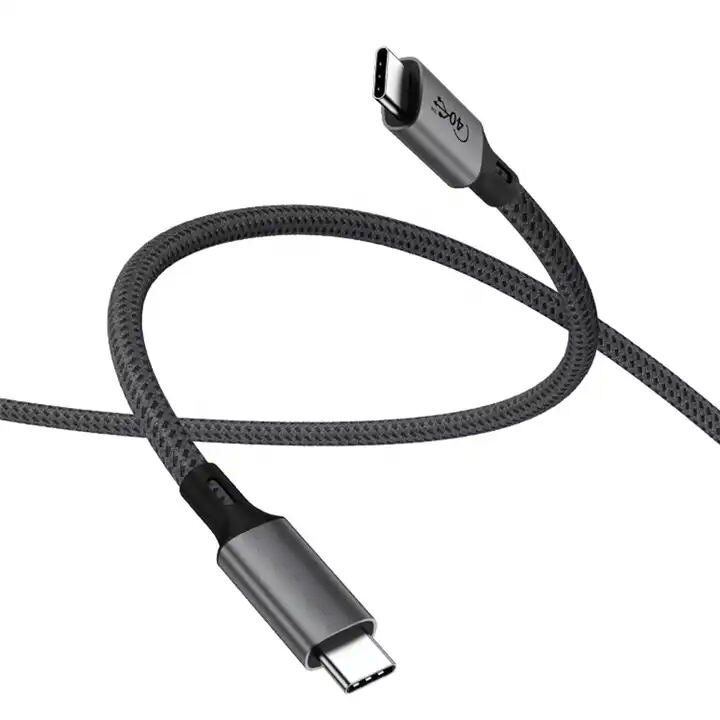 Cavo USB 4 AWADUO, 240W PD, 40Gbps, Supporto Thunderbolt 4, Uscita Video 8K, 1 Metro