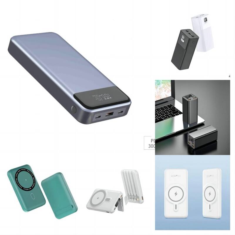 Batterie Externe Magnétique 10000mAh Xiaomi EXJ – Charge Sans Fil Qi 22,5W, Magsafe, Noir