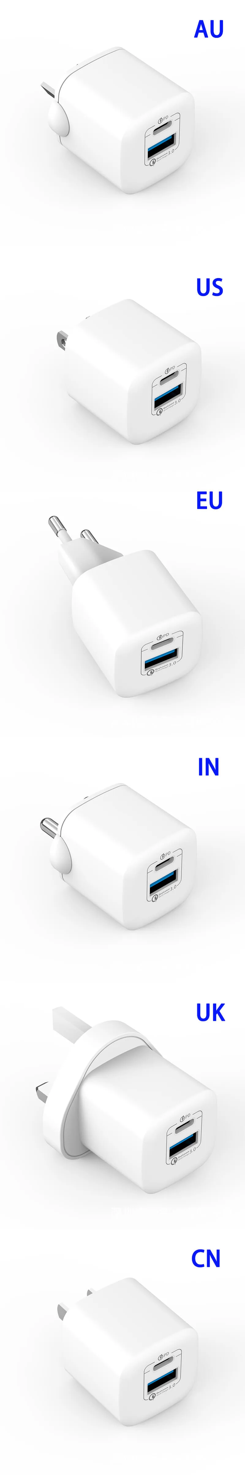 Caricabatterie Wireless 3 In 1 Da Scrivania Con 2 USB | Adattatore 15W E Protezione Sovratensioni | Integrabile Nei Mobili